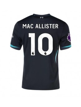 Liverpool Alexis Mac Allister #10 Replika Borta Kläder 2024-25 Kortärmad